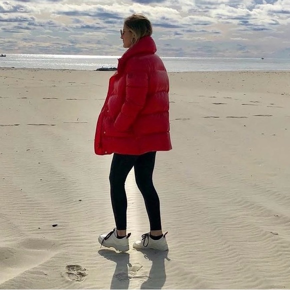 Women’s red SAM puffer jacket size XS - Picture 5 of 5